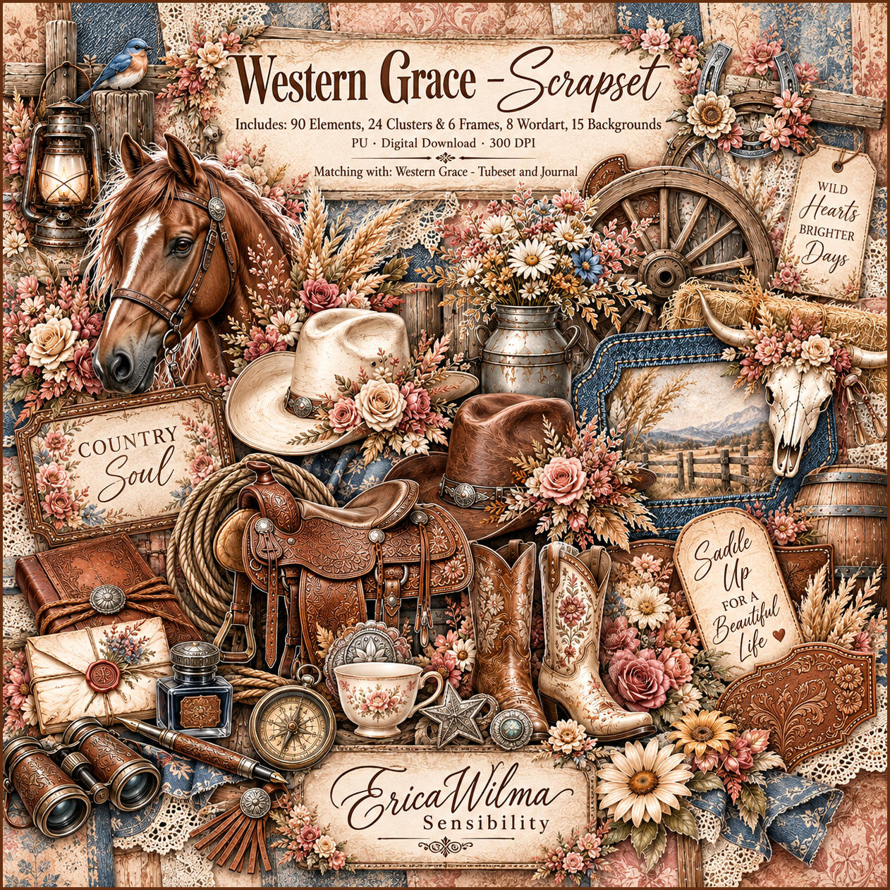 (image for) EW AI Western Grace - Scrapset 2026
